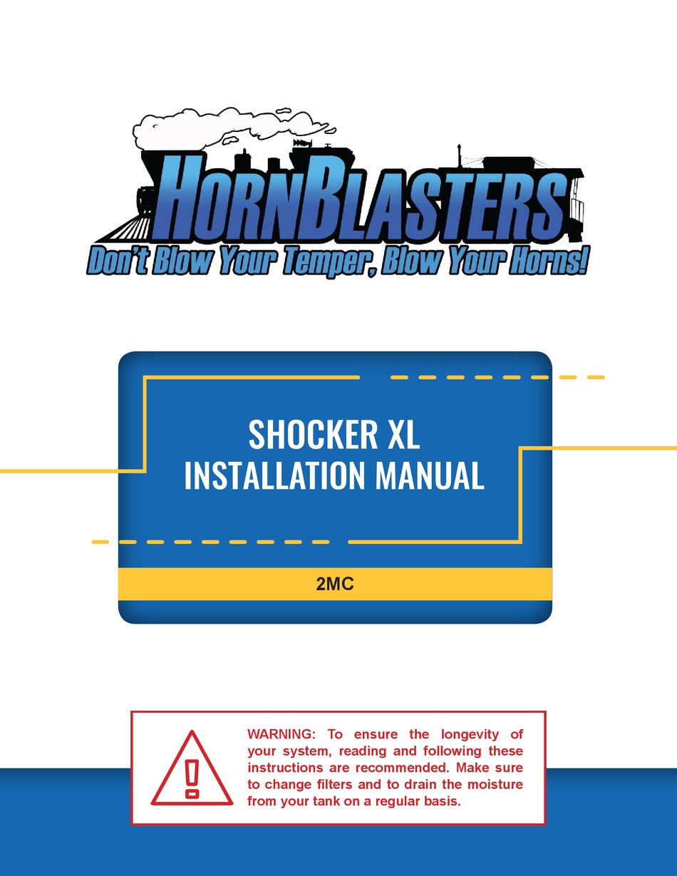 HORNBLASTERS 2MC INSTALLATION MANUAL Pdf Download ManualsLib