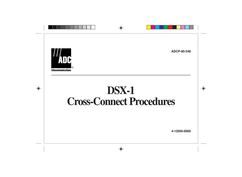 ADC DSX1 QUICK START MANUAL Pdf Download ManualsLib