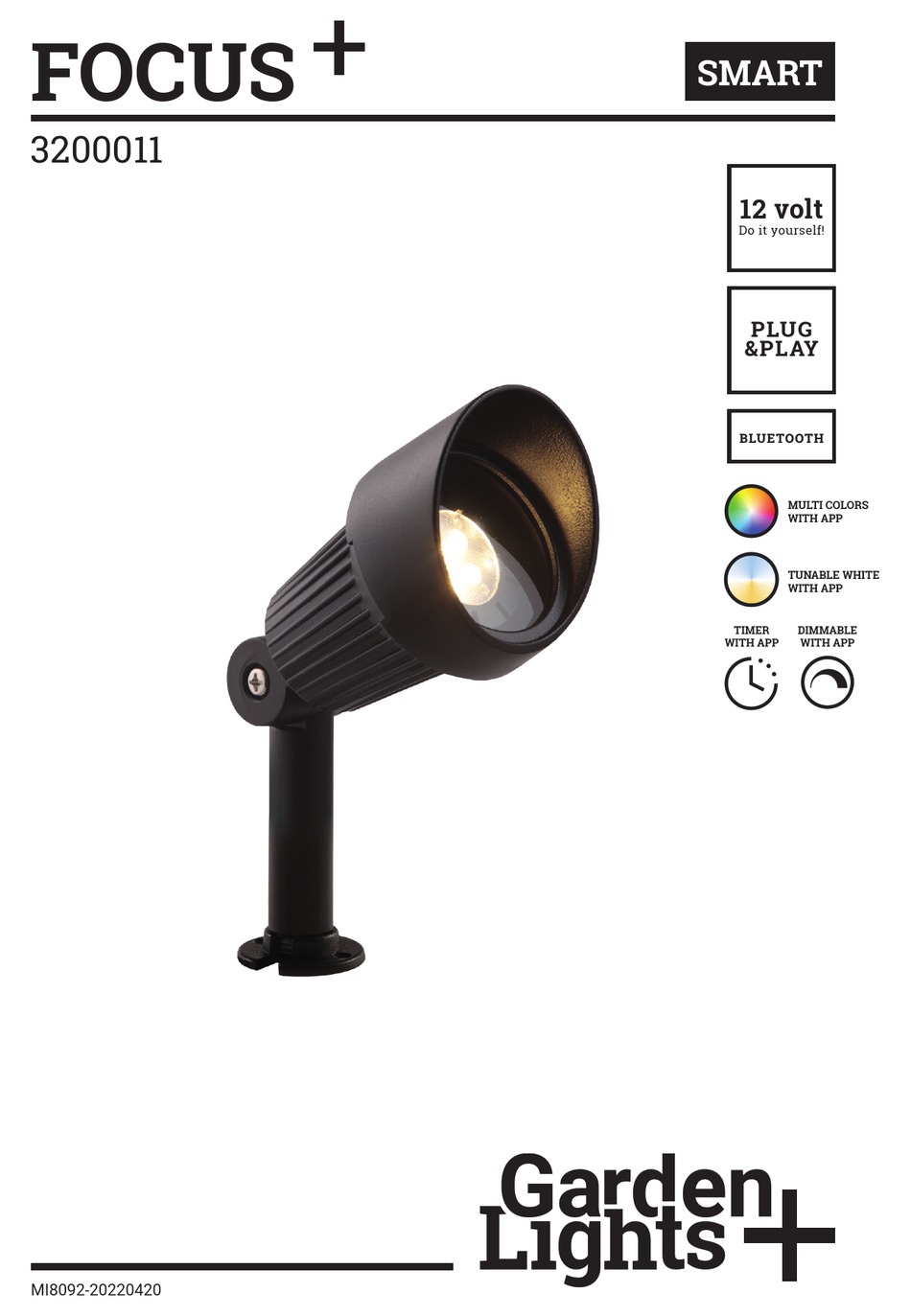 GARDEN LIGHTS FOCUS PLUS SMART 3200011 USER MANUAL Pdf Download ManualsLib