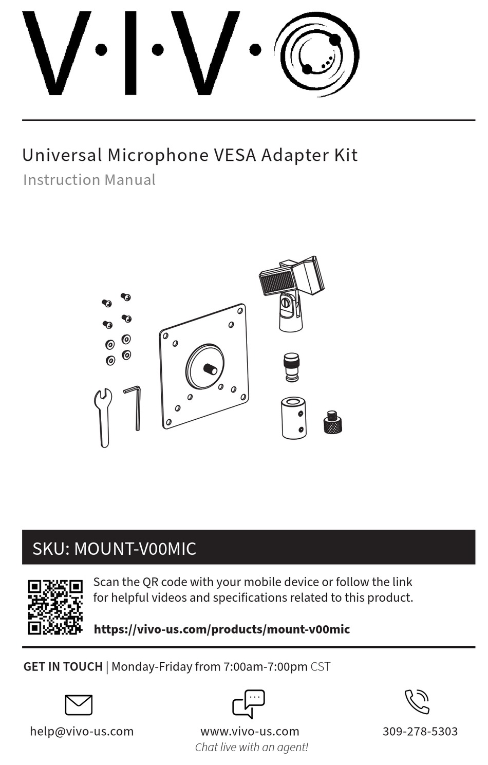 Vivo Mount-v00mic Instruction Manual Pdf Download 