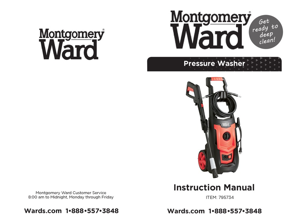 MONTGOMERY WARD 795734 INSTRUCTION MANUAL Pdf Download ManualsLib
