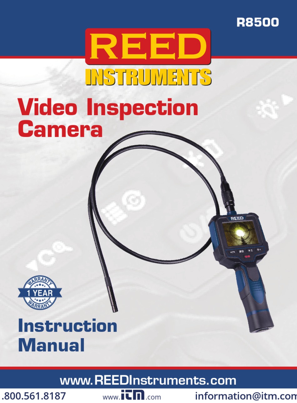 REED INSTRUMENTS R8500 INSTRUCTION MANUAL Pdf Download ManualsLib