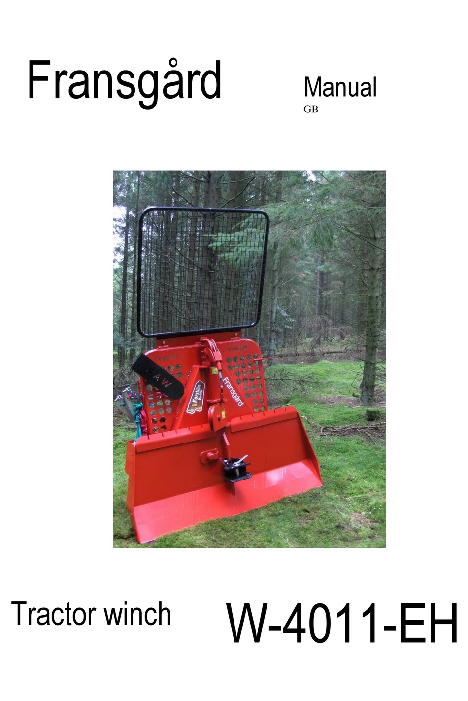 FRANSGARD W4011EH MANUAL Pdf Download ManualsLib