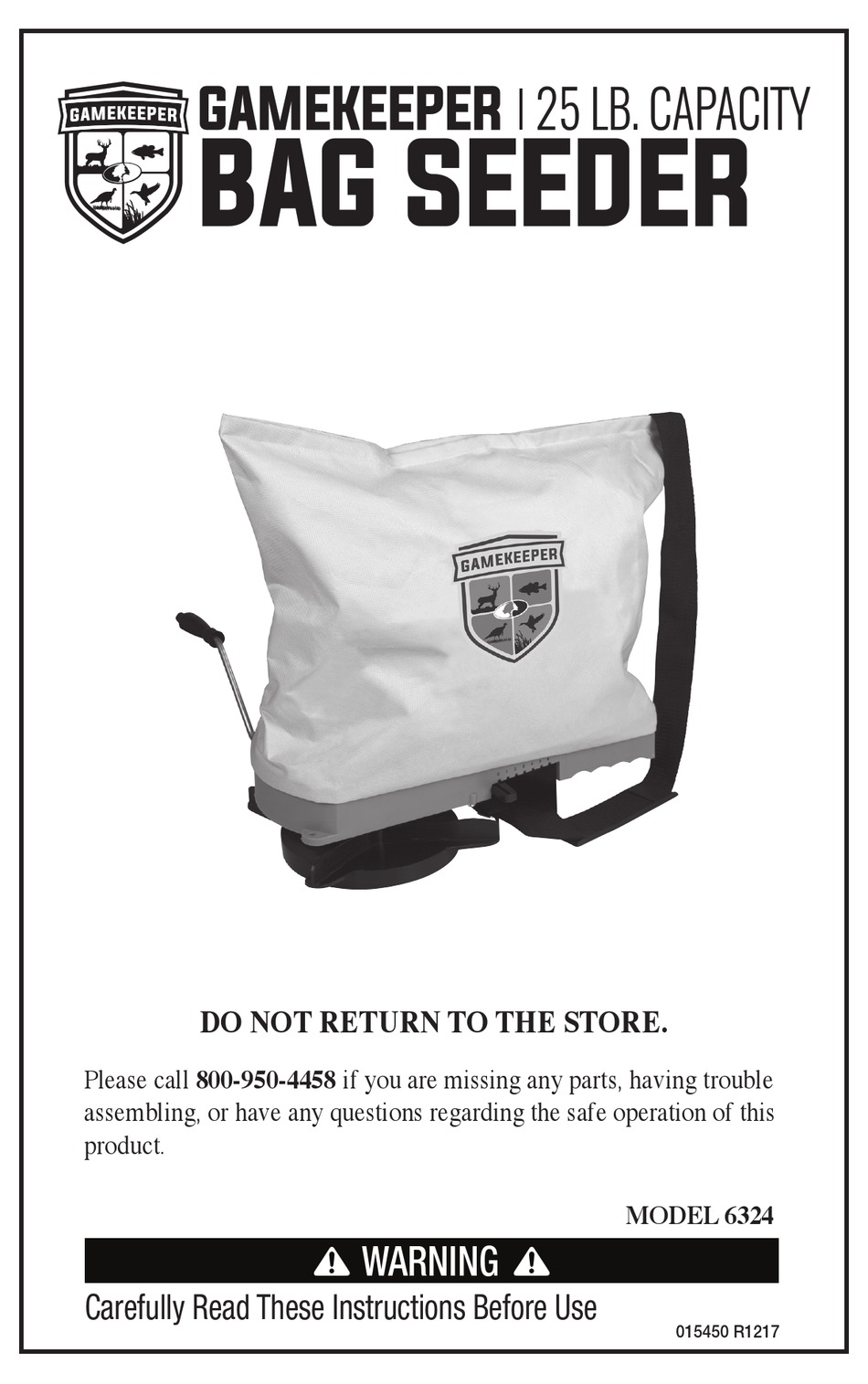 GAMEKEEPER 6324 MANUAL Pdf Download ManualsLib