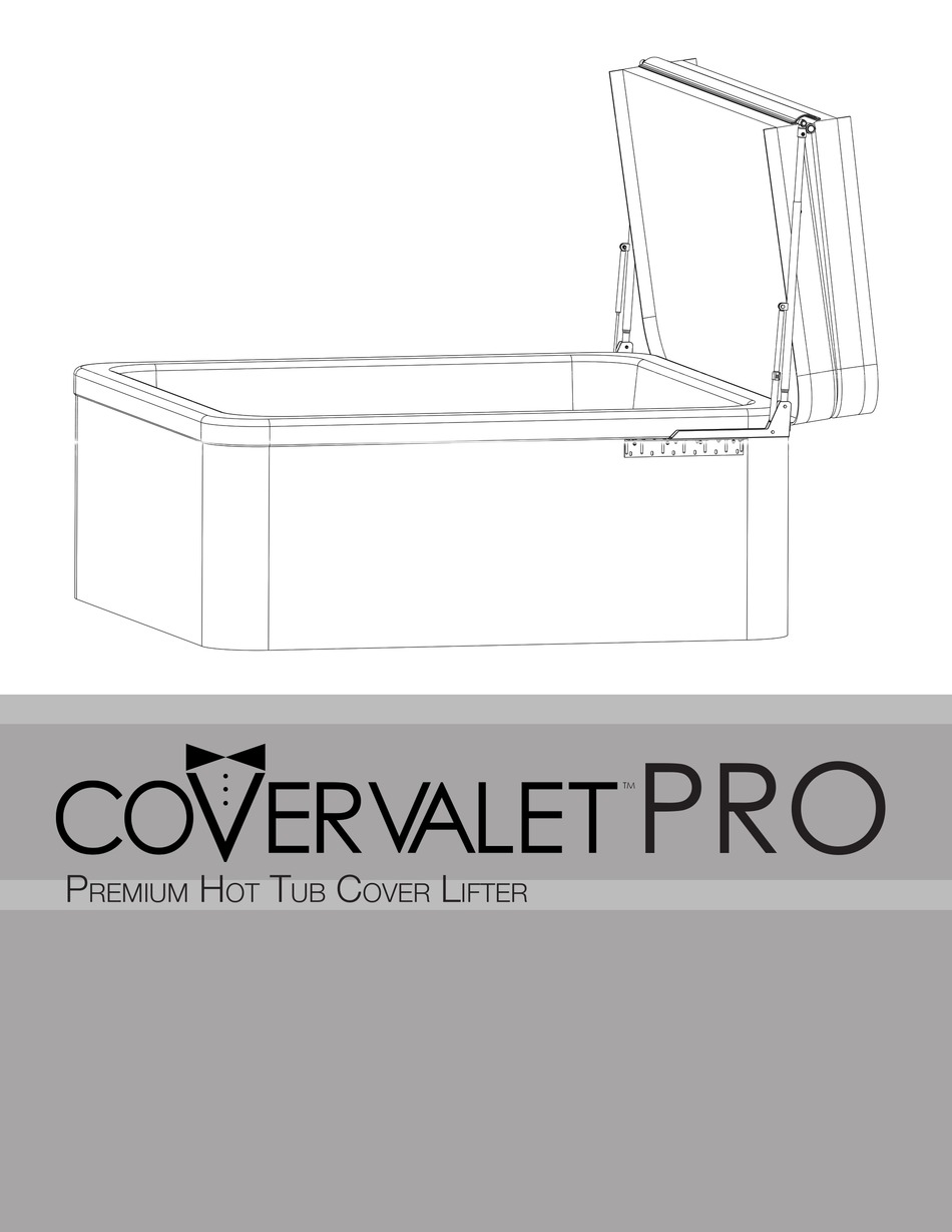 COVER VALET PRO QUICK START MANUAL Pdf Download ManualsLib