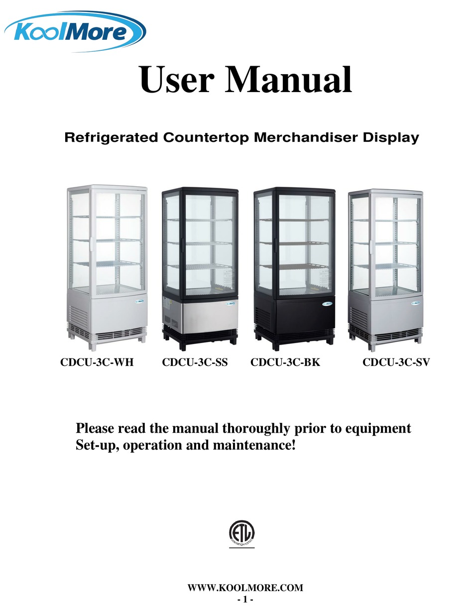 KOOLMORE CDCU3CWH USER MANUAL Pdf Download ManualsLib
