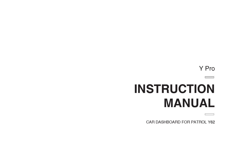 CAROBOTOR Y PRO INSTRUCTION MANUAL Pdf Download ManualsLib