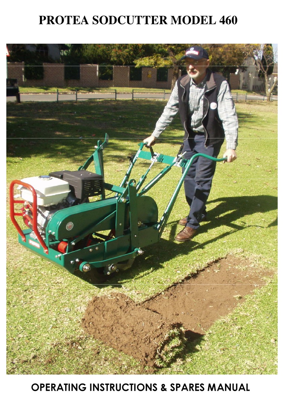 PROTEA SODCUTTER 460 OPERATING INSTRUCTIONS & SPARES MANUAL Pdf