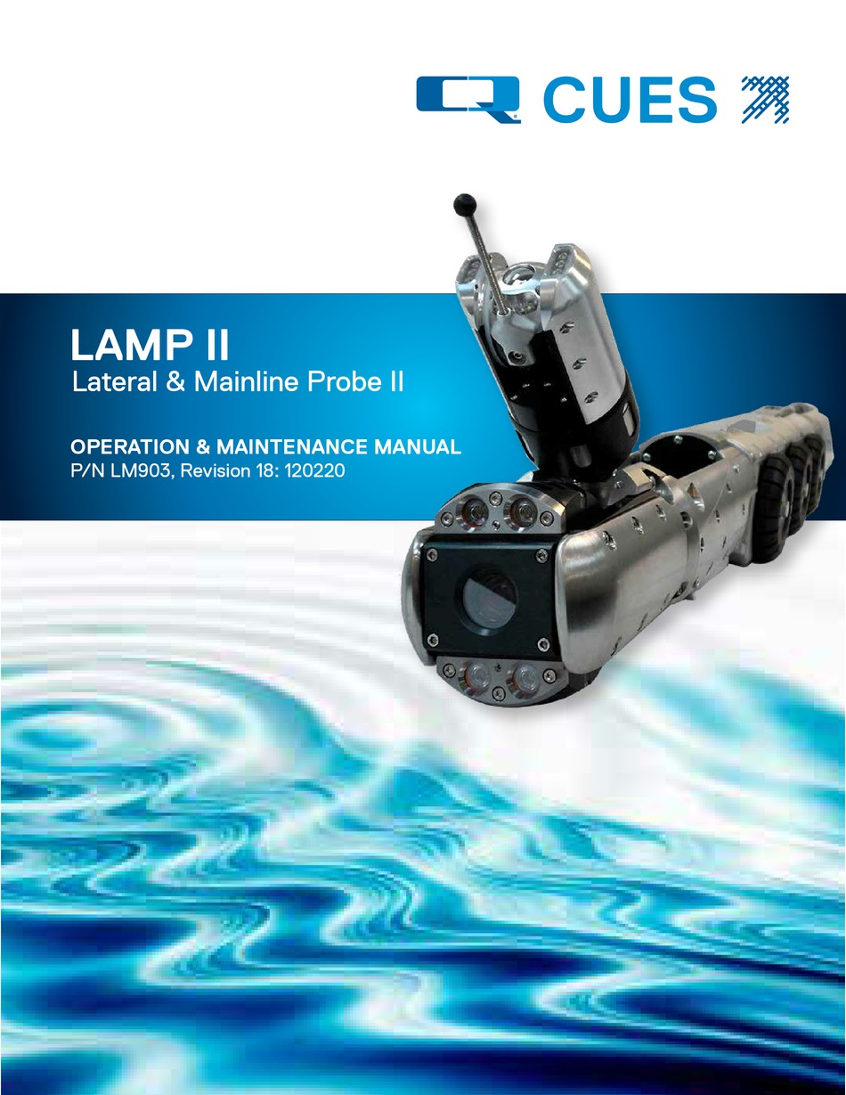 CUES LAMP II OPERATION & MAINTENANCE MANUAL Pdf Download ManualsLib