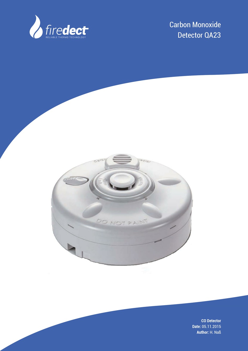 FIREDECT QA23 QUICK START MANUAL Pdf Download ManualsLib