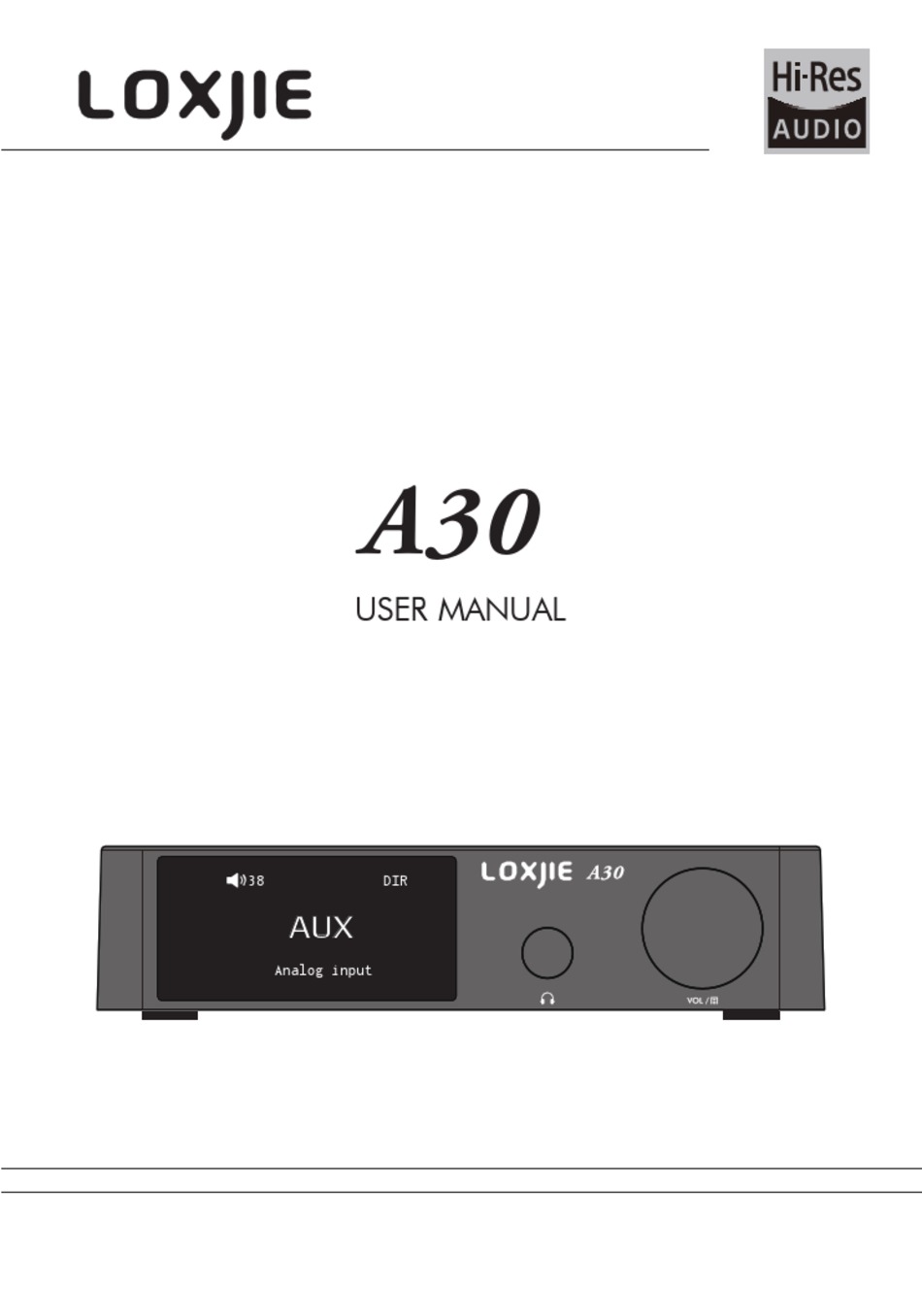 LOXJIE A30 USER MANUAL Pdf Download ManualsLib