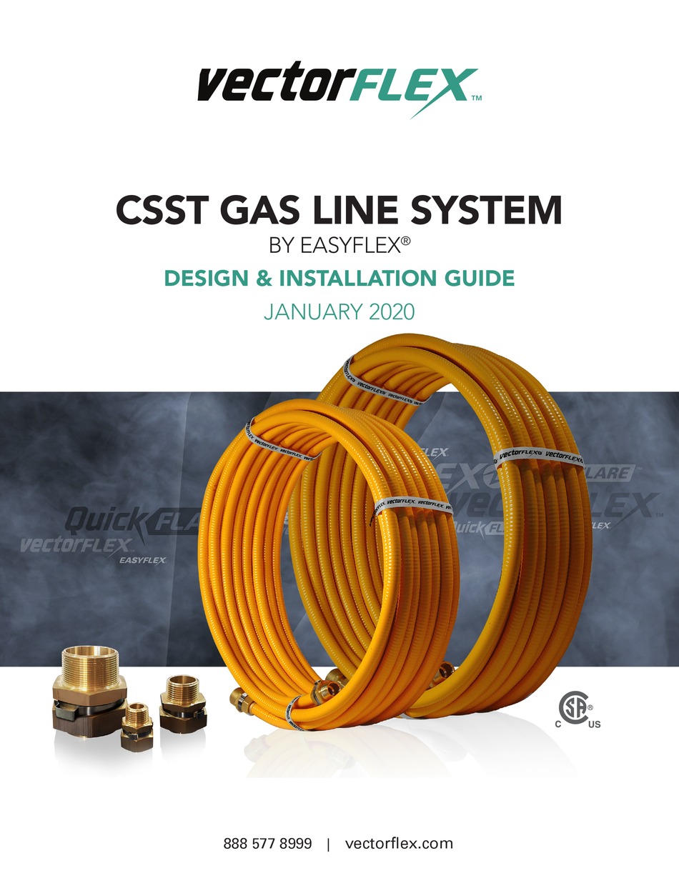EASYFLEX VECTORFLEX CSST DESIGN & INSTALLATION MANUAL Pdf Download