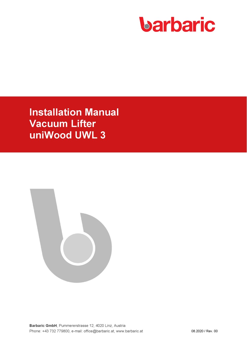 BARBARIC UNIWOOD UWL 3 INSTALLATION MANUAL Pdf Download ManualsLib