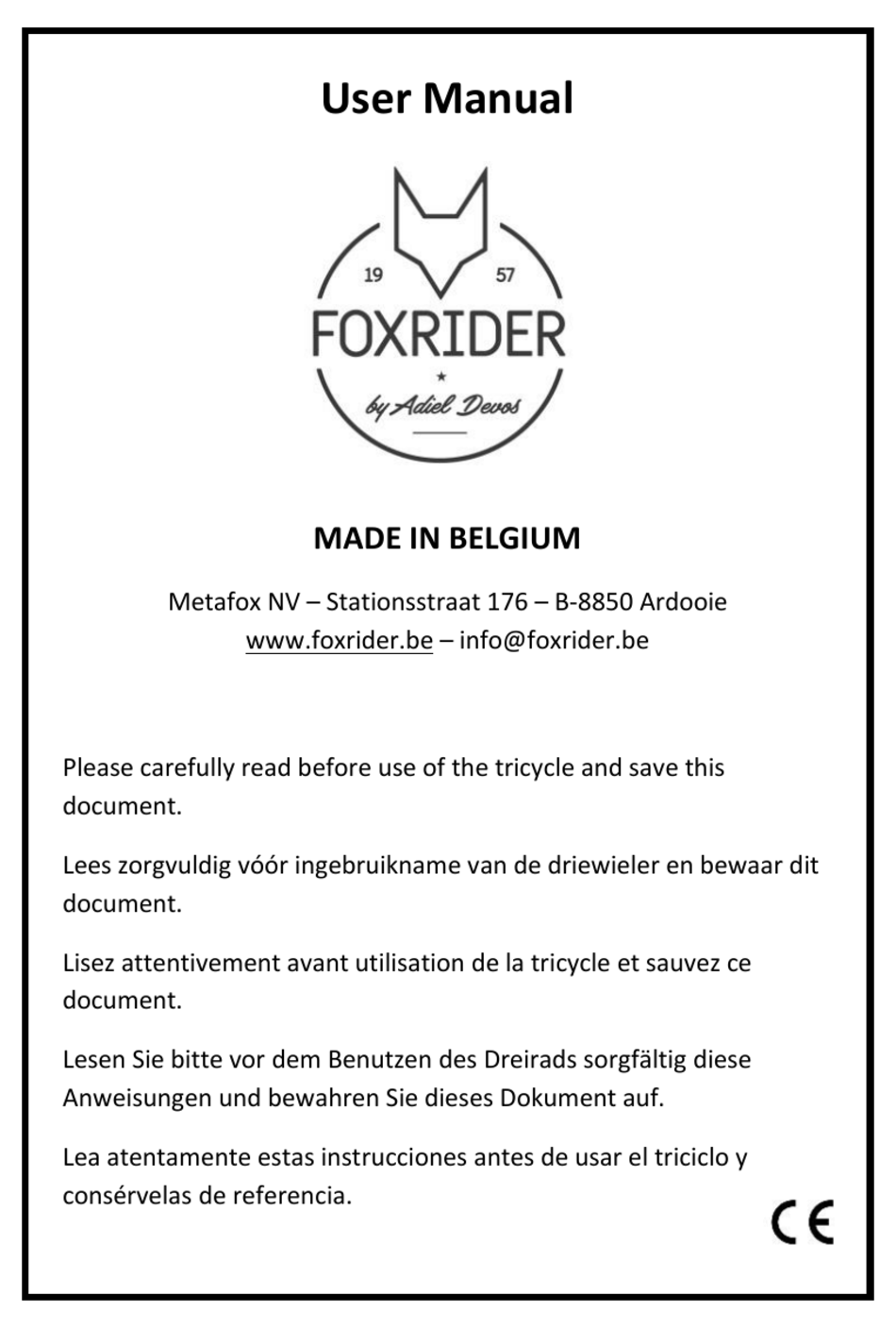 foxrider pdf