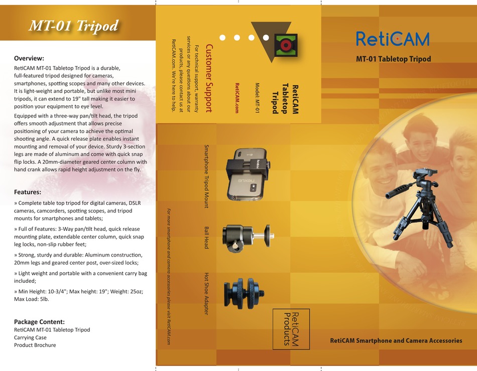RETICAM MT01 MANUAL Pdf Download ManualsLib