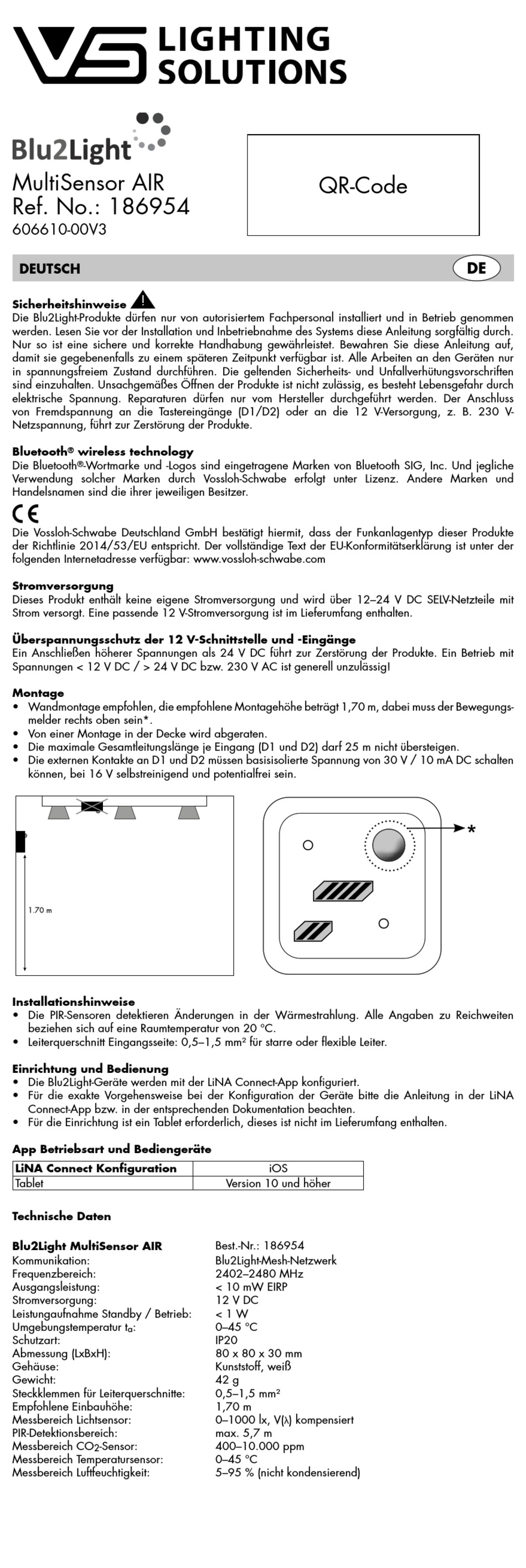 VS LIGHTING SOLUTIONS BLU2LIGHT OPERATION MANUAL Pdf Download | ManualsLib