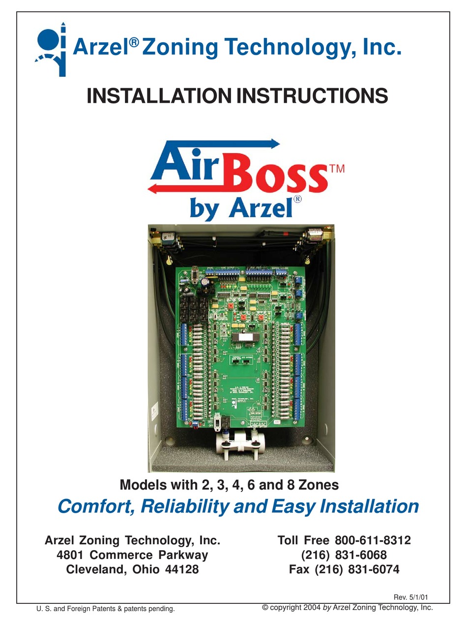 ARZEL AIRBOSS INSTALLATION INSTRUCTIONS MANUAL Pdf Download ManualsLib