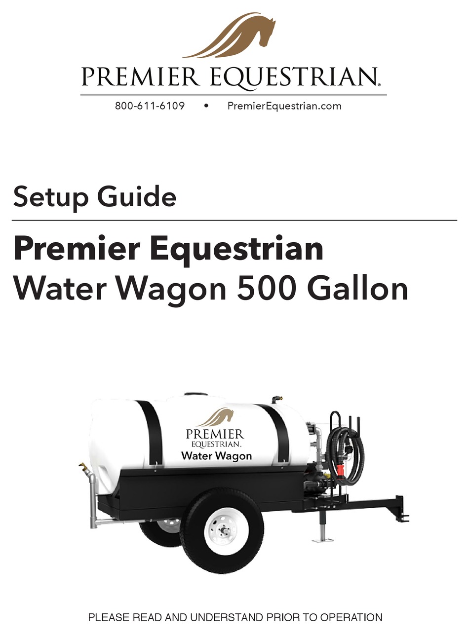 PREMIER EQUESTRIAN WATER WAGON SETUP MANUAL Pdf Download ManualsLib