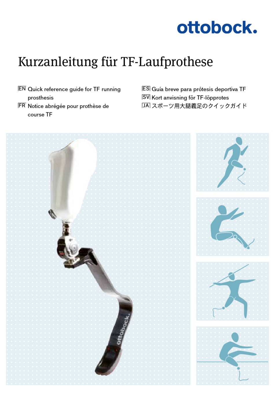 OTTO BOCK TF 1E90 QUICK REFERENCE MANUAL Pdf Download ManualsLib