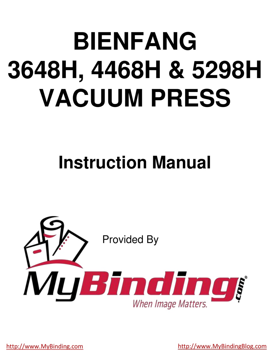 BIENFANG 3648H OWNER'S MANUAL Pdf Download ManualsLib