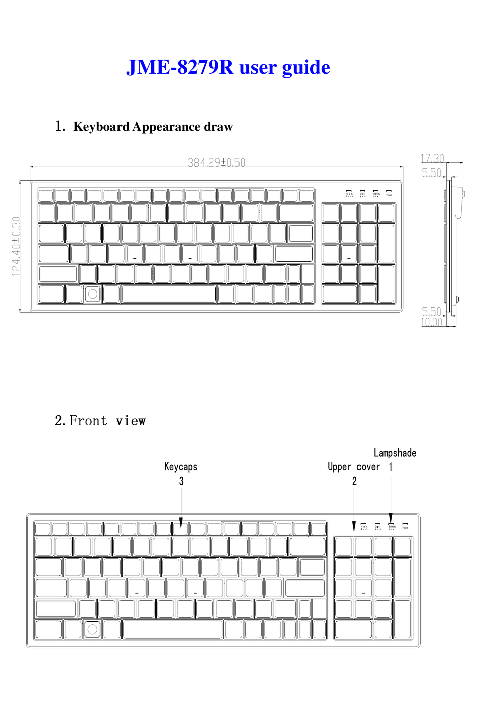 JING MOLD ELECTRONIC TECHNOLOGY JME8279R USER MANUAL Pdf Download