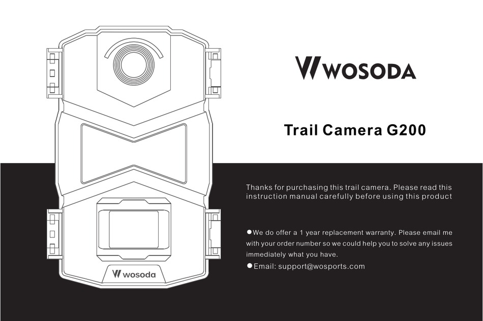 WOSPORTS WOSODA G200 INSTRUCTION MANUAL Pdf Download ManualsLib