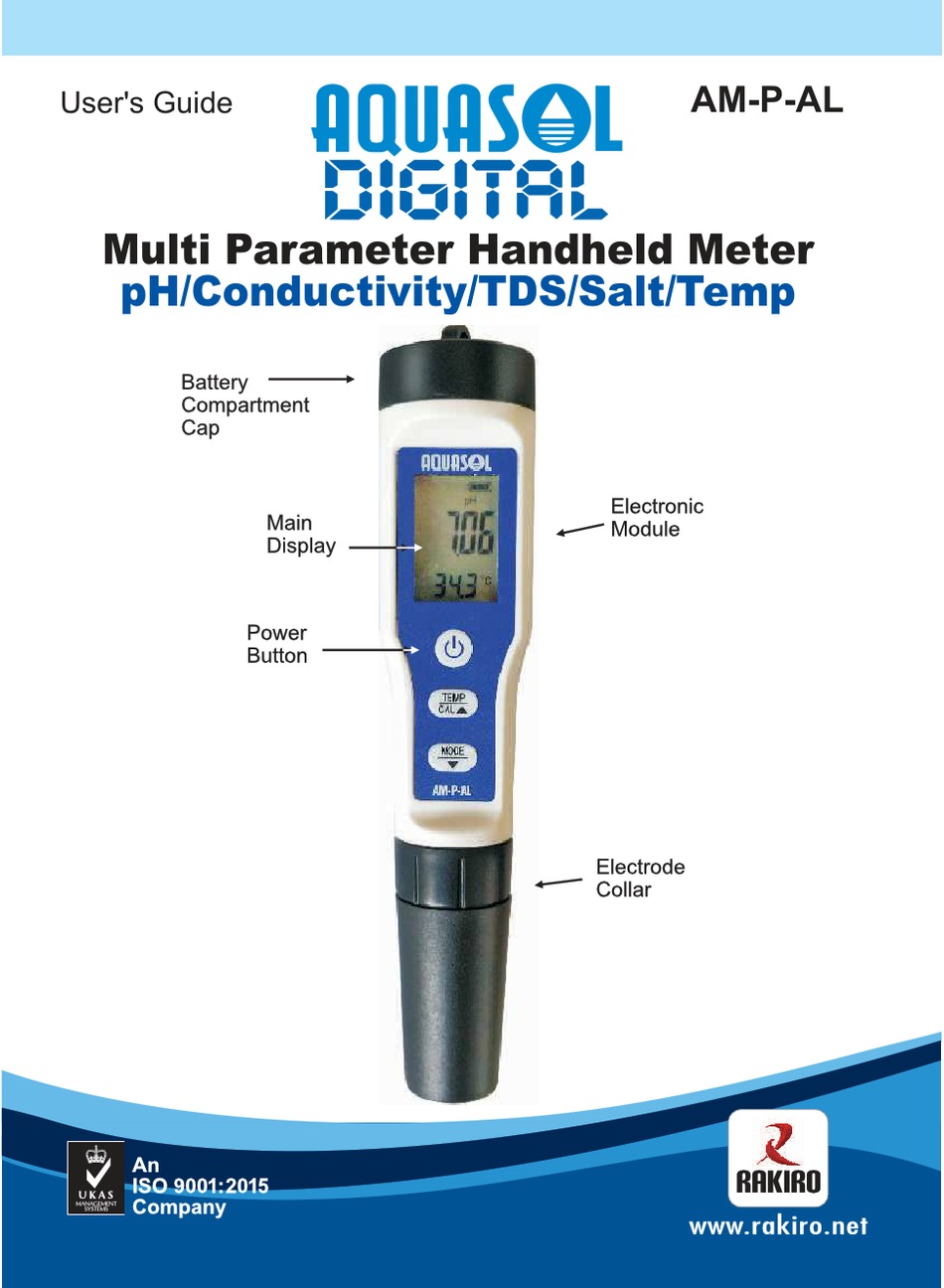 AQUASOL AMPAL USER MANUAL Pdf Download ManualsLib