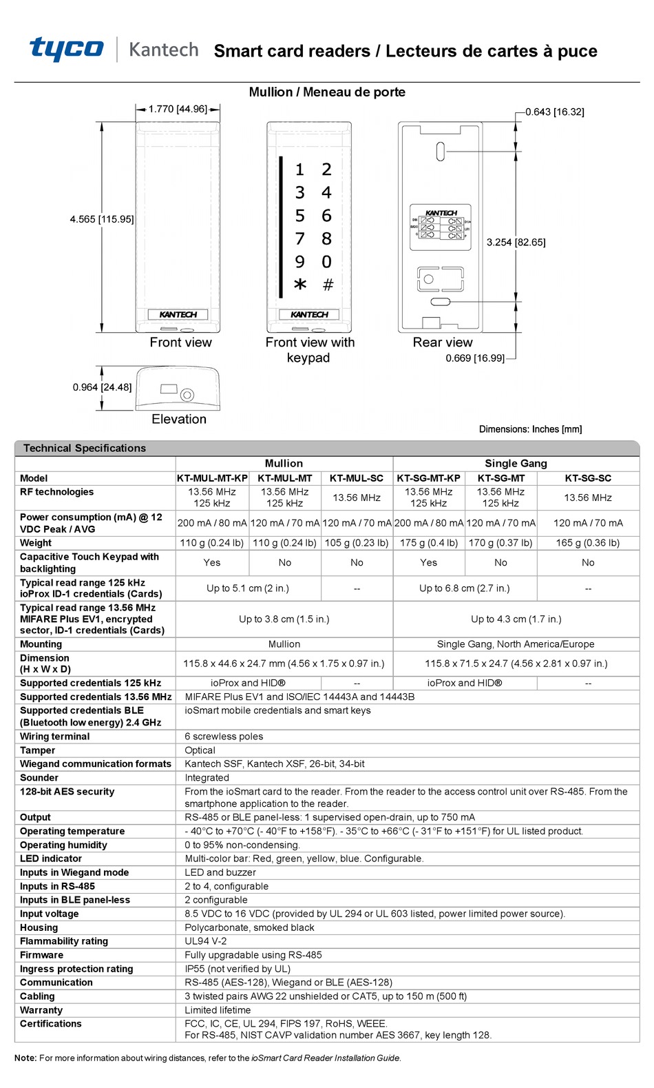 TYCO KTMULMTKP MANUAL Pdf Download ManualsLib