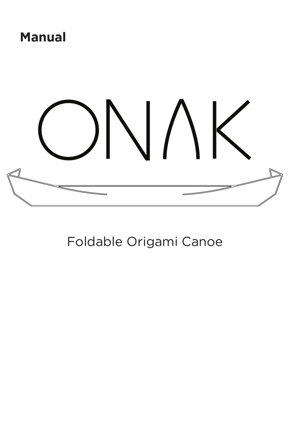 ONAK FOLDABLE ORIGAMI CANOE MANUAL Pdf Download ManualsLib
