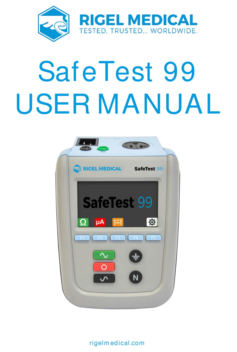 RIGEL MEDICAL SAFETEST 99 USER MANUAL Pdf Download ManualsLib