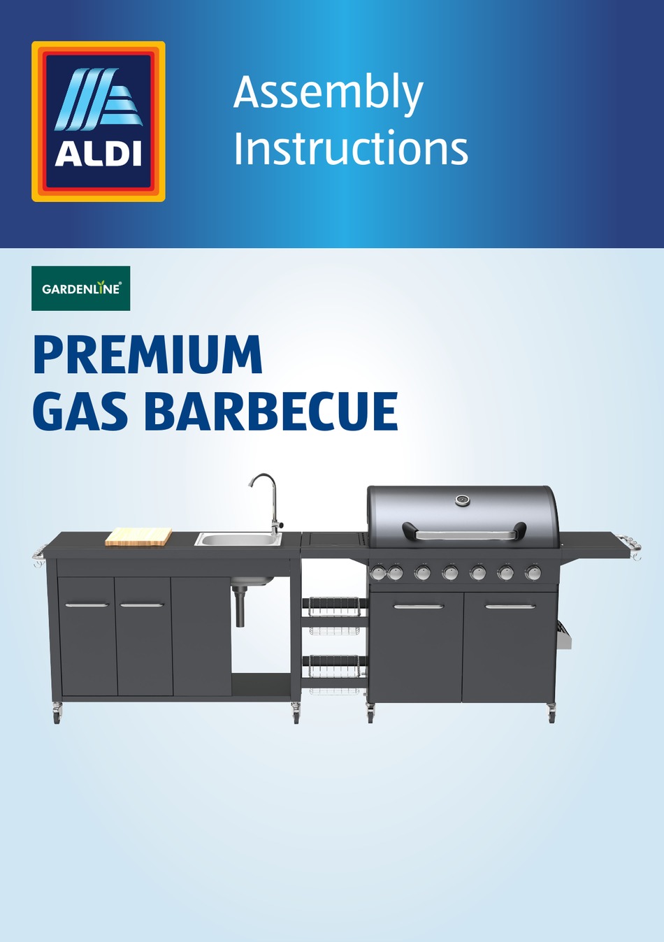 ALDI GARDENLINE PREMIUM PK001 ASSEMBLY INSTRUCTIONS MANUAL Pdf