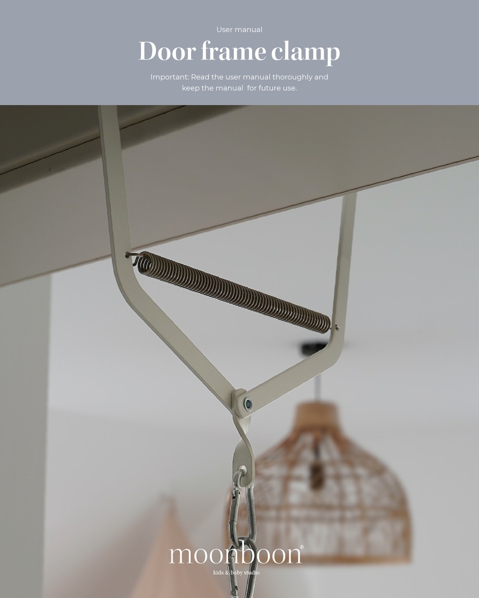 MOONBOON DOOR FRAME CLAMP USER MANUAL Pdf Download ManualsLib