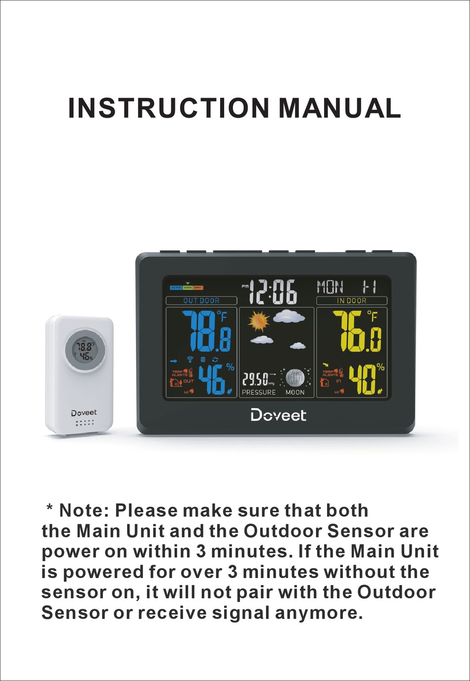 DOVEET S657 INSTRUCTION MANUAL Pdf Download ManualsLib