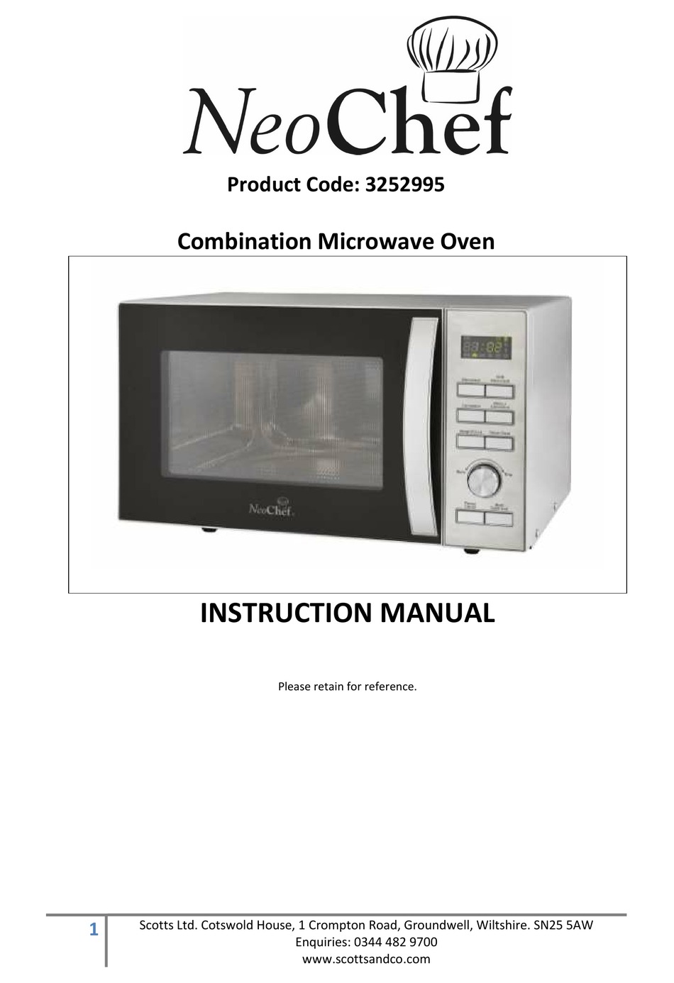 NEOCHEF 3252995 INSTRUCTION MANUAL Pdf Download ManualsLib