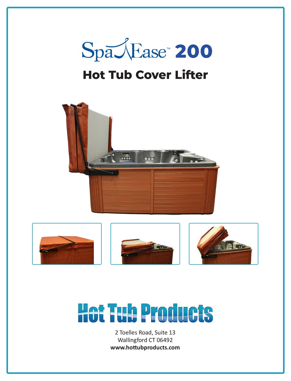 HOT TUB PRODUCTS SPAEASE 200 INSTALLATION MANUAL Pdf Download ManualsLib