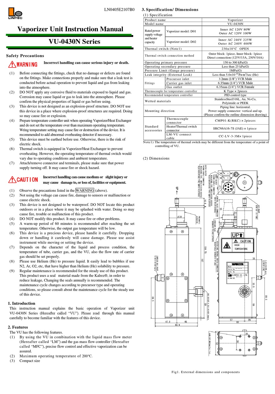 lintec-vu-0430n-series-instruction-manual-pdf-download-manualslib