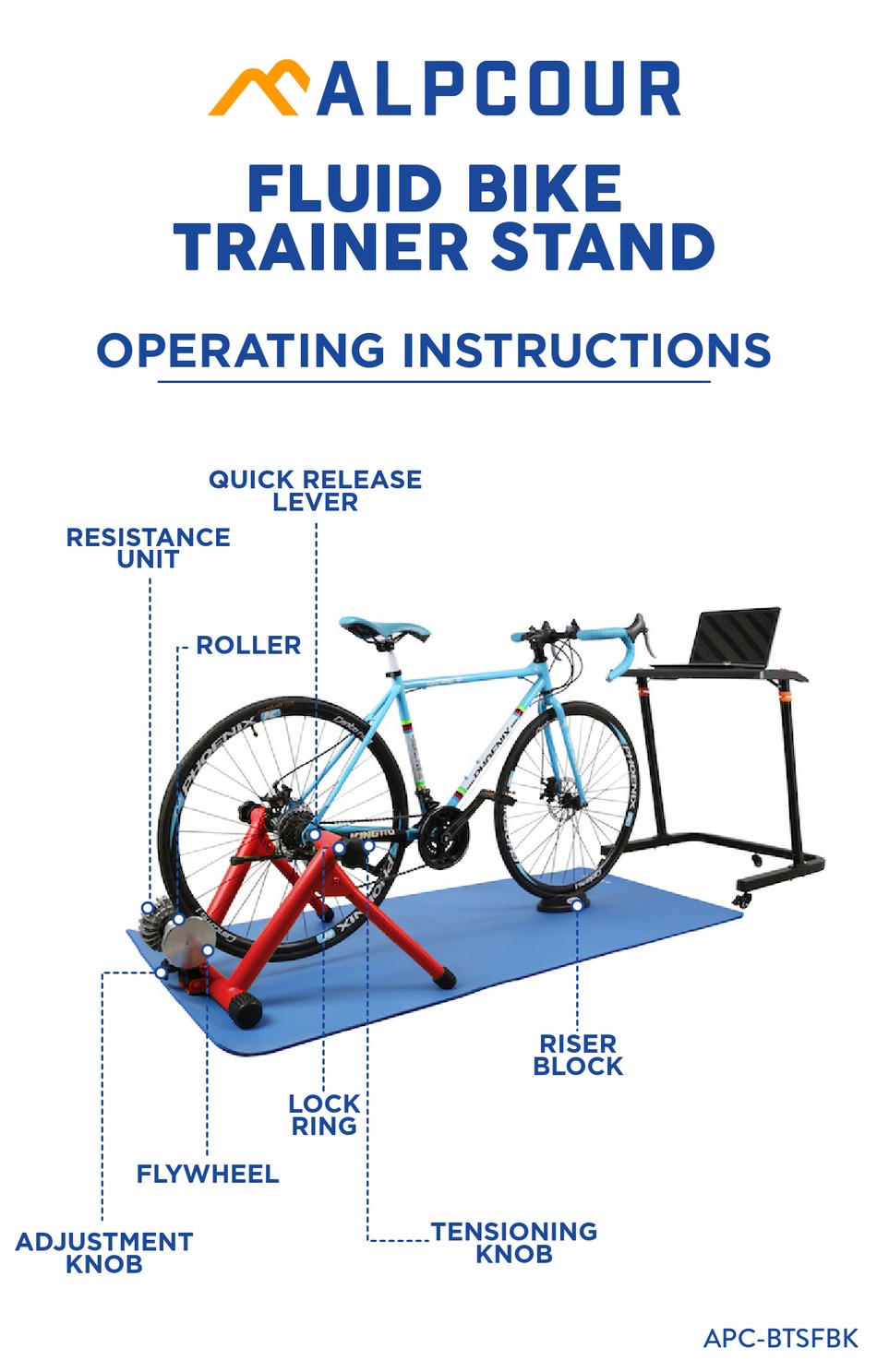 ALPCOUR APCBTSFBK OPERATING INSTRUCTIONS MANUAL Pdf Download ManualsLib