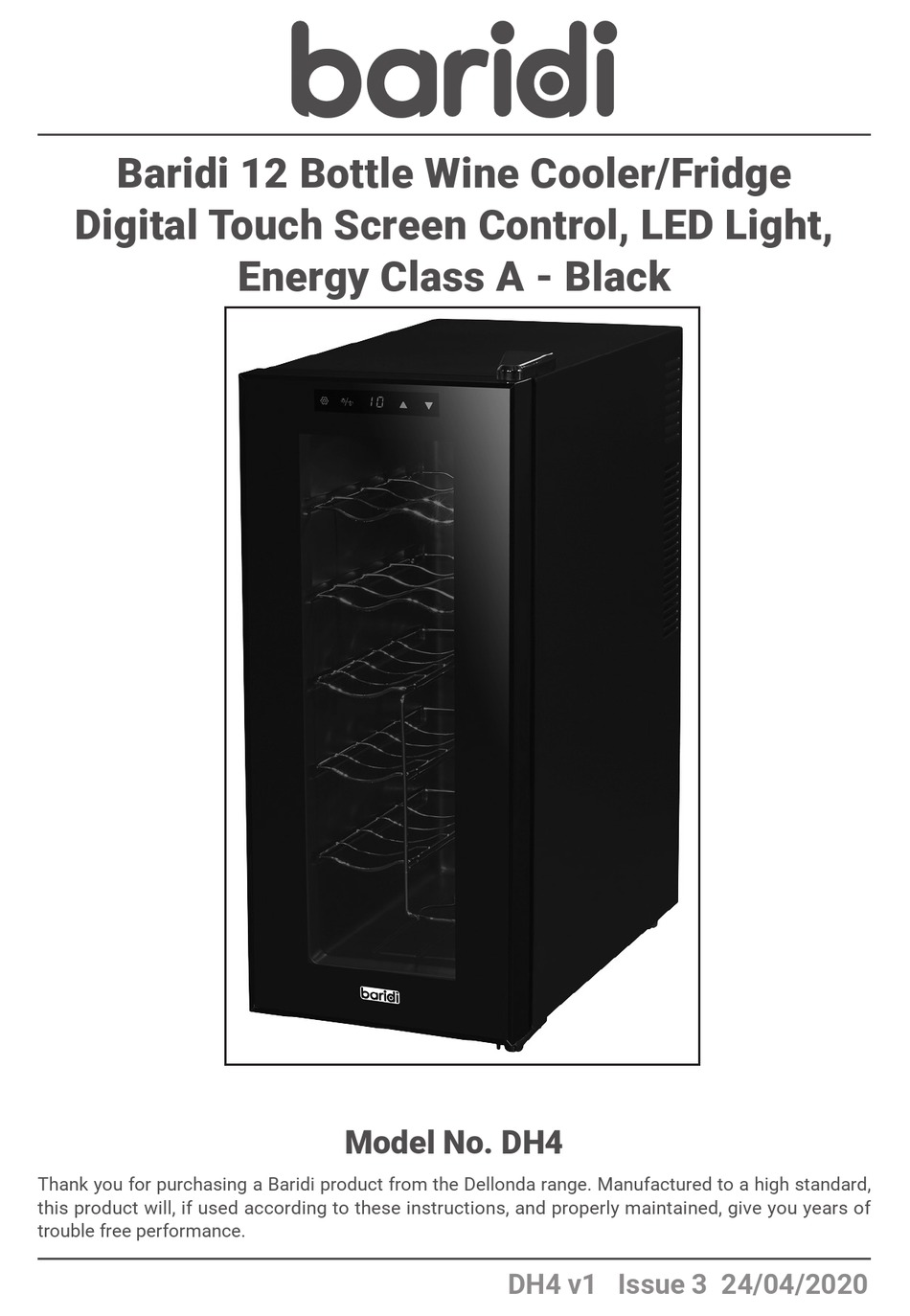 BARIDI DH4 MANUAL Pdf Download ManualsLib
