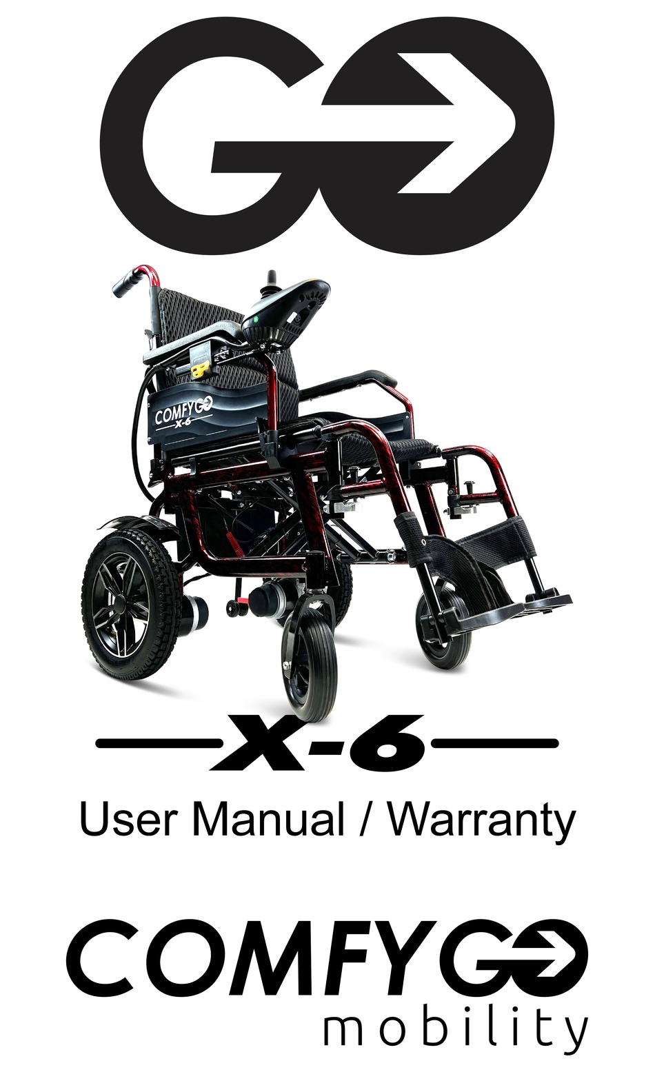 COMFY GO MOBILITY X6 USER MANUAL Pdf Download ManualsLib