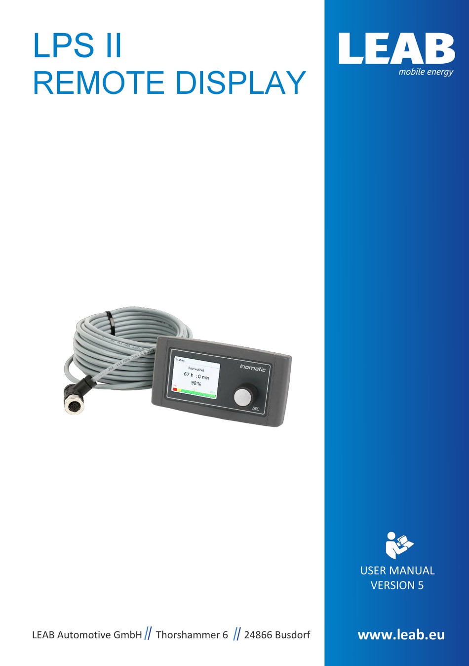 LEAB LPS II USER MANUAL Pdf Download ManualsLib