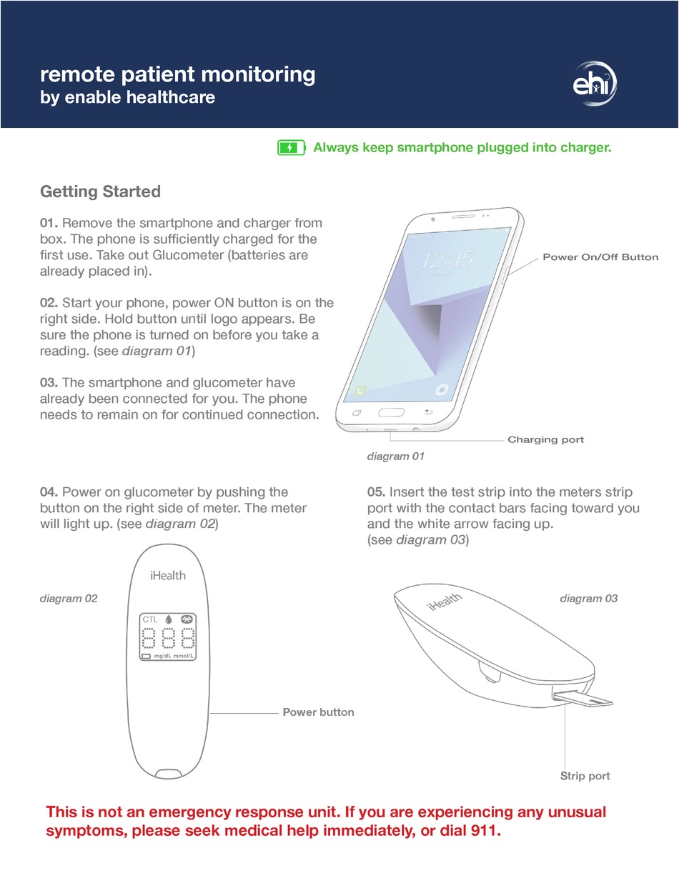 ENABLE HEALTHCARE IHEALTH MANUAL Pdf Download ManualsLib