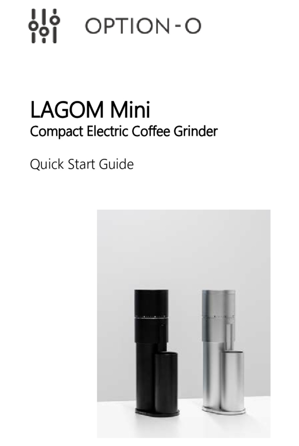 Option-O Lagom Mini Compact Electric Coffee Grinder