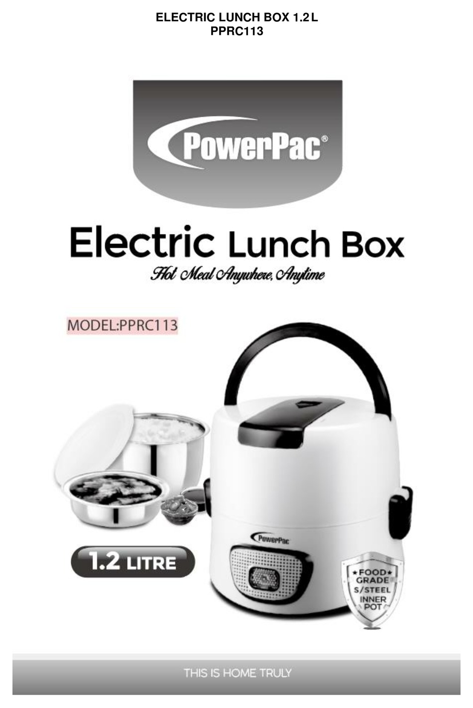 POWERPAC PPRC113 MANUAL Pdf Download ManualsLib