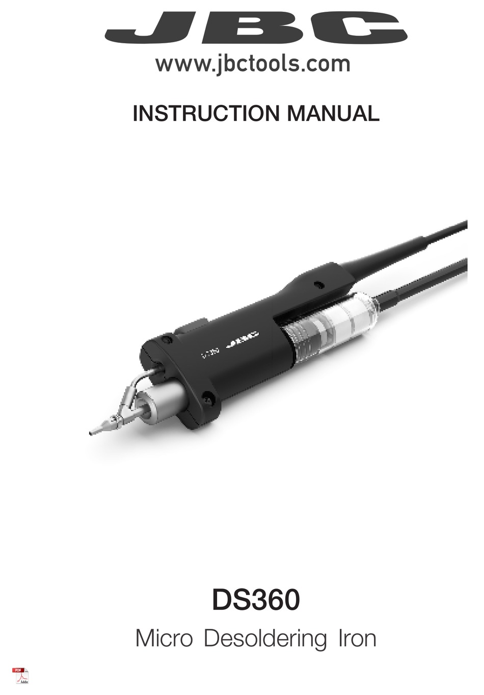 JBC DS360 INSTRUCTION MANUAL Pdf Download ManualsLib