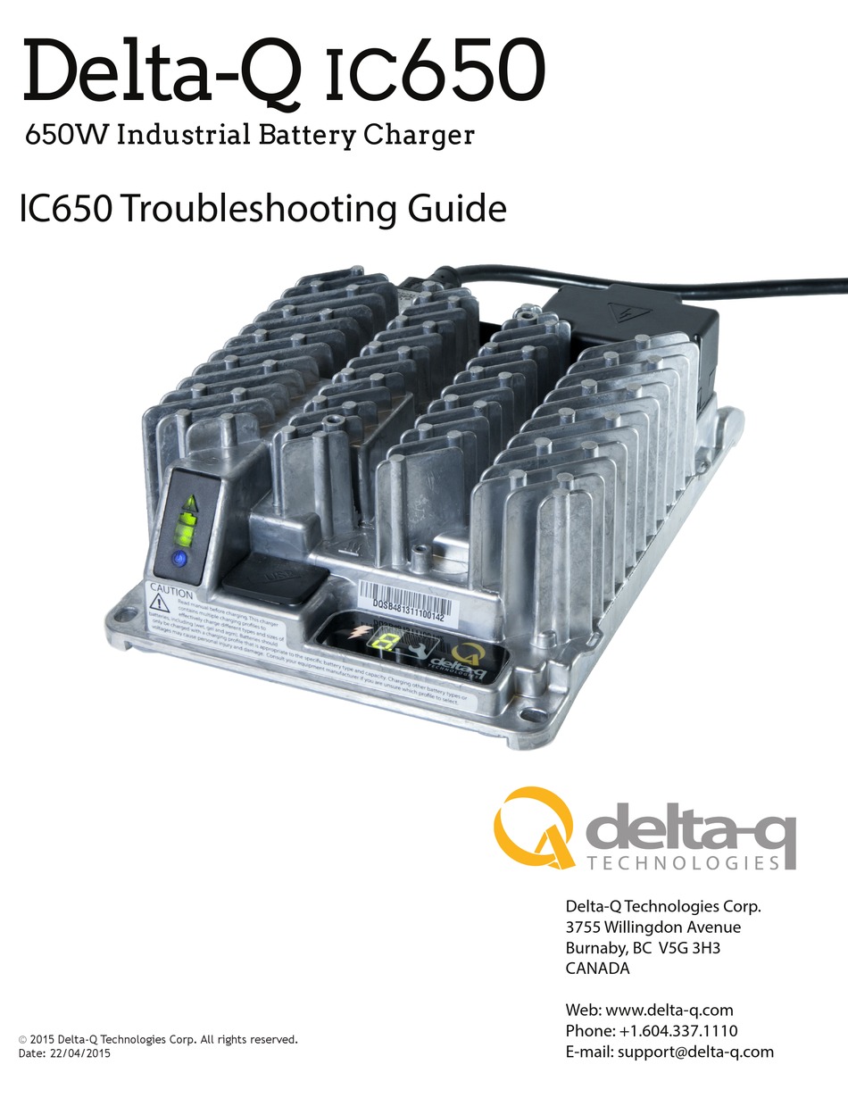 DELTAQ IC650 TROUBLESHOOTING MANUAL Pdf Download ManualsLib