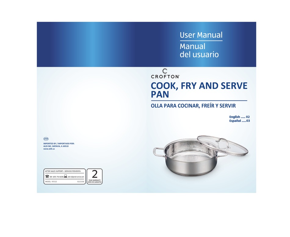 CROFTON 95522 USER MANUAL Pdf Download ManualsLib