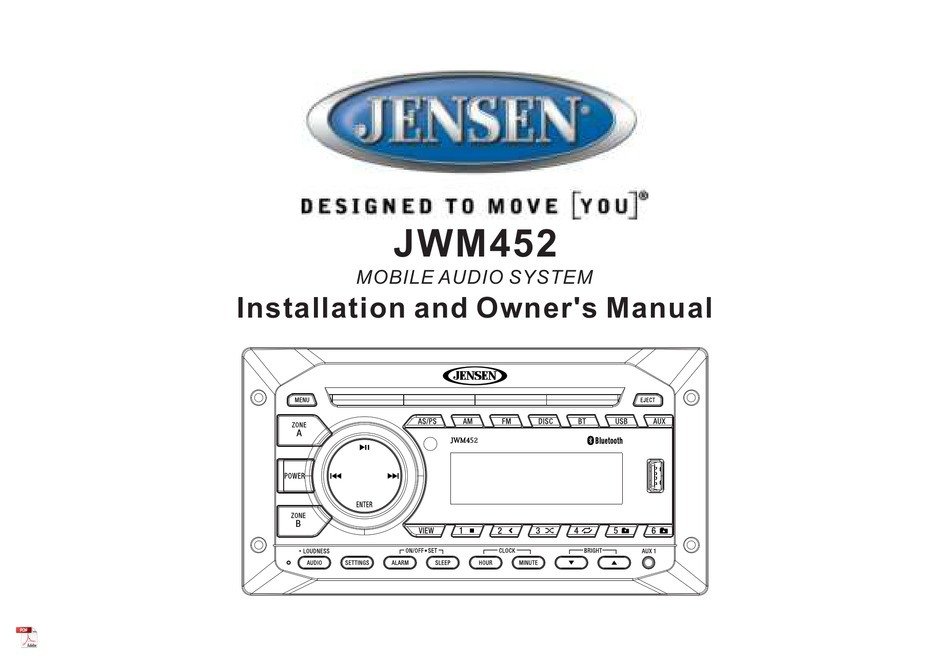 jensen jwm452