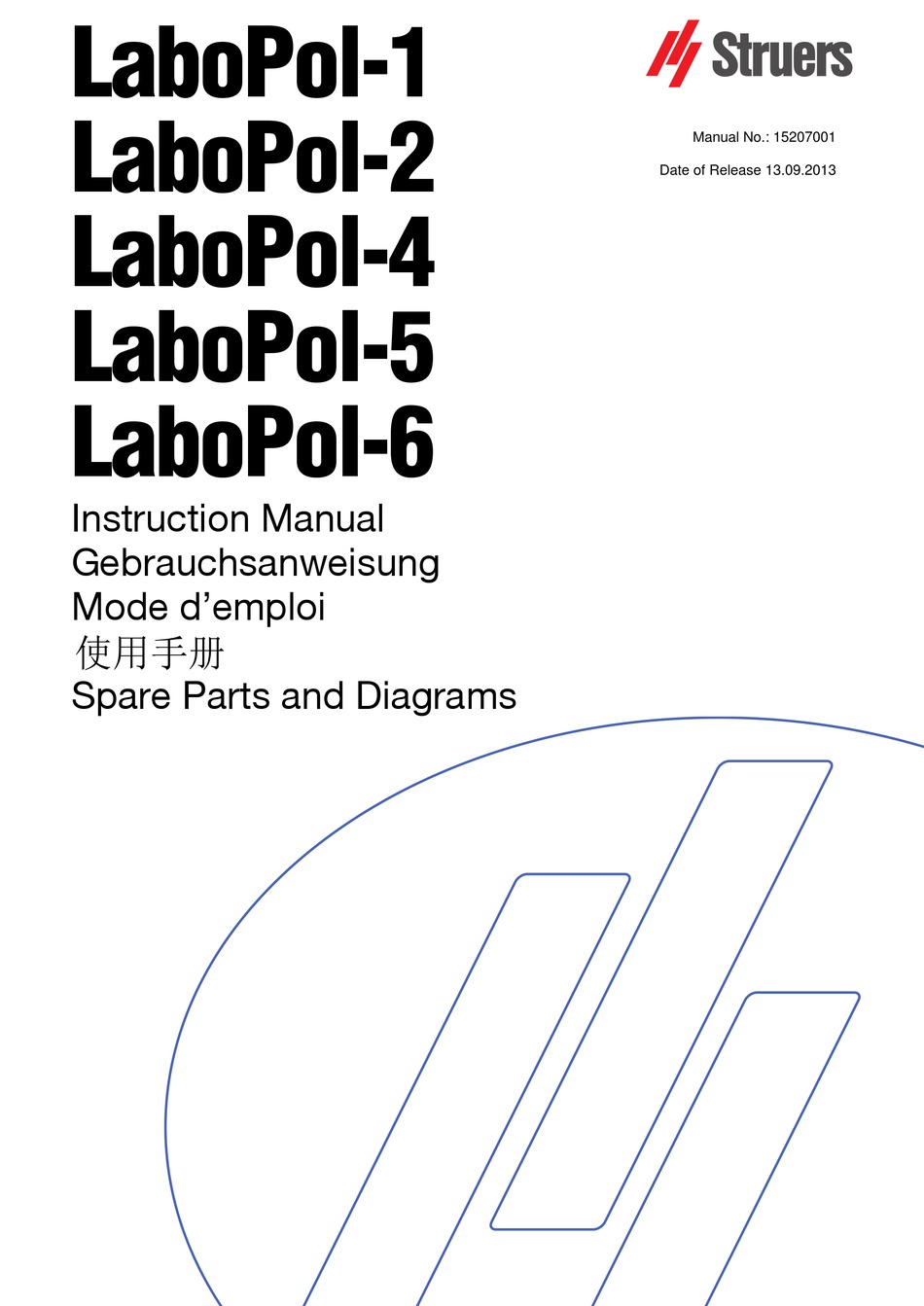 STRUERS LABOPOL-1 INSTRUCTION MANUAL Pdf Download | ManualsLib