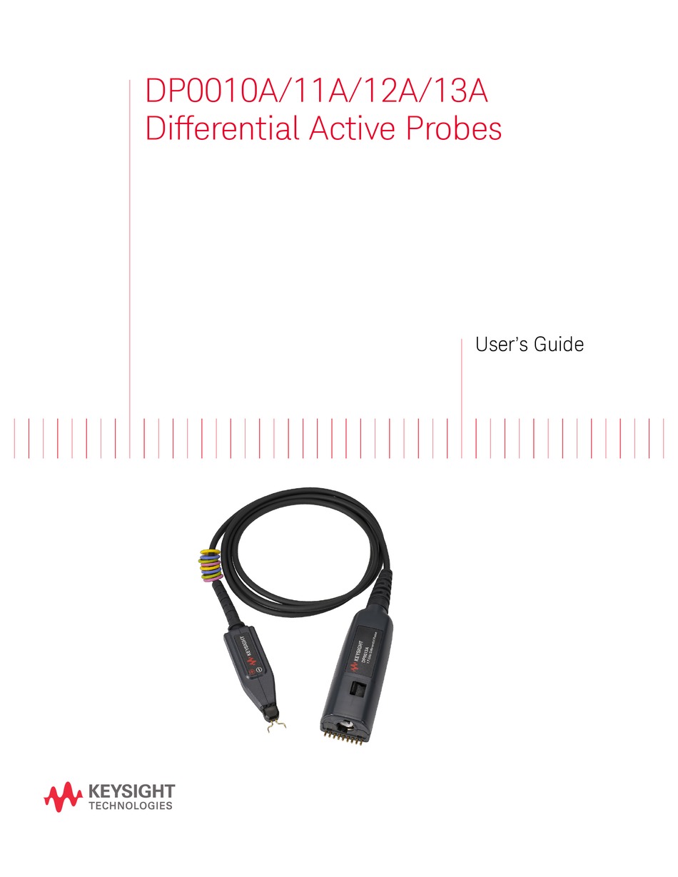 KEYSIGHT DP0010A USER MANUAL Pdf Download ManualsLib