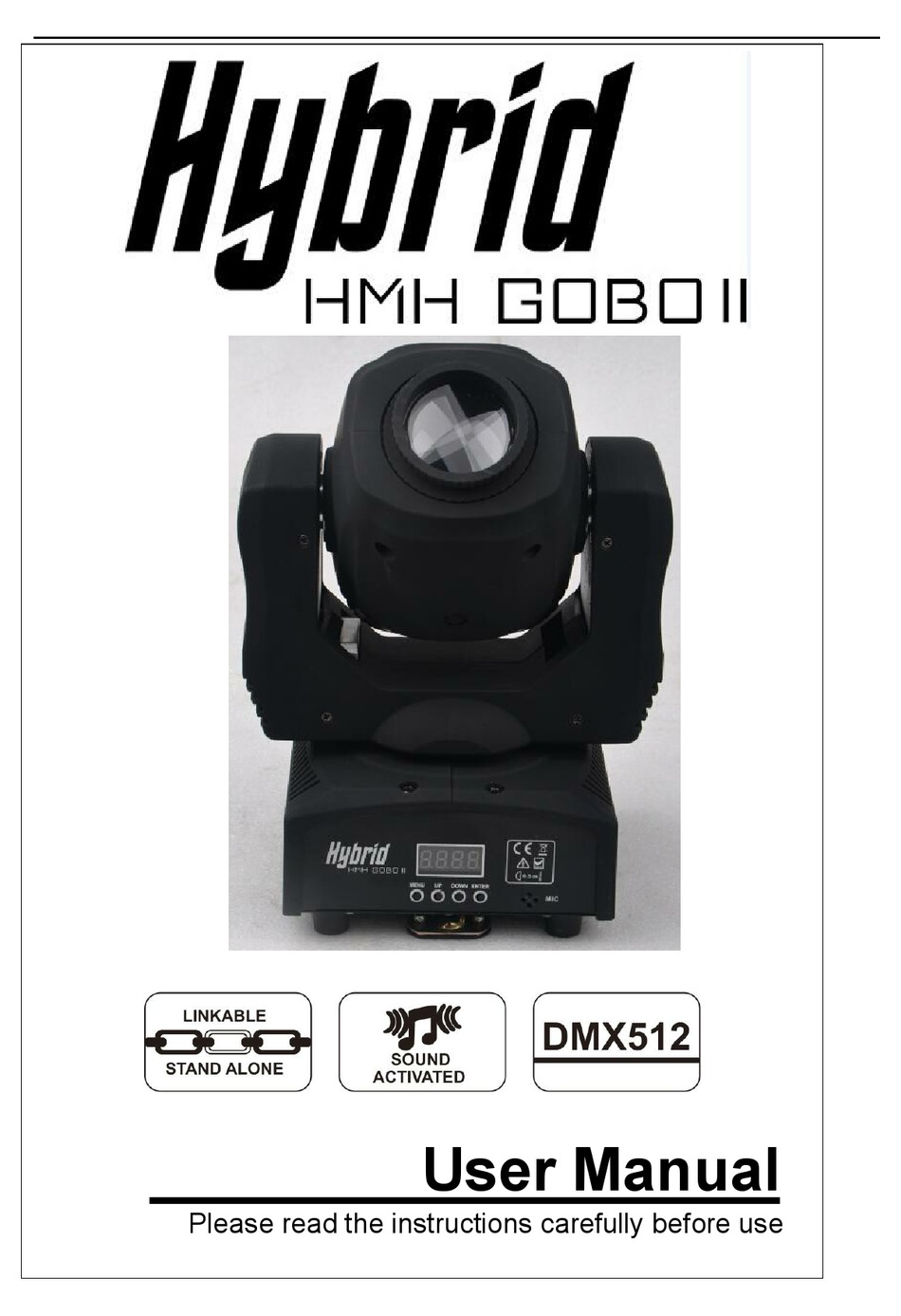 HYBRID HMH GOBO II USER MANUAL Pdf Download ManualsLib